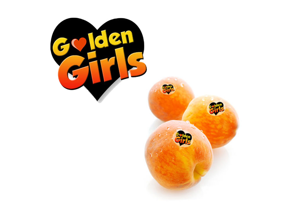 Golden Girls peaches brand