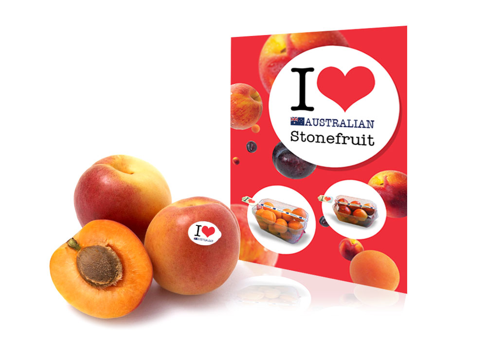 I Heart Australian stonefruit brand