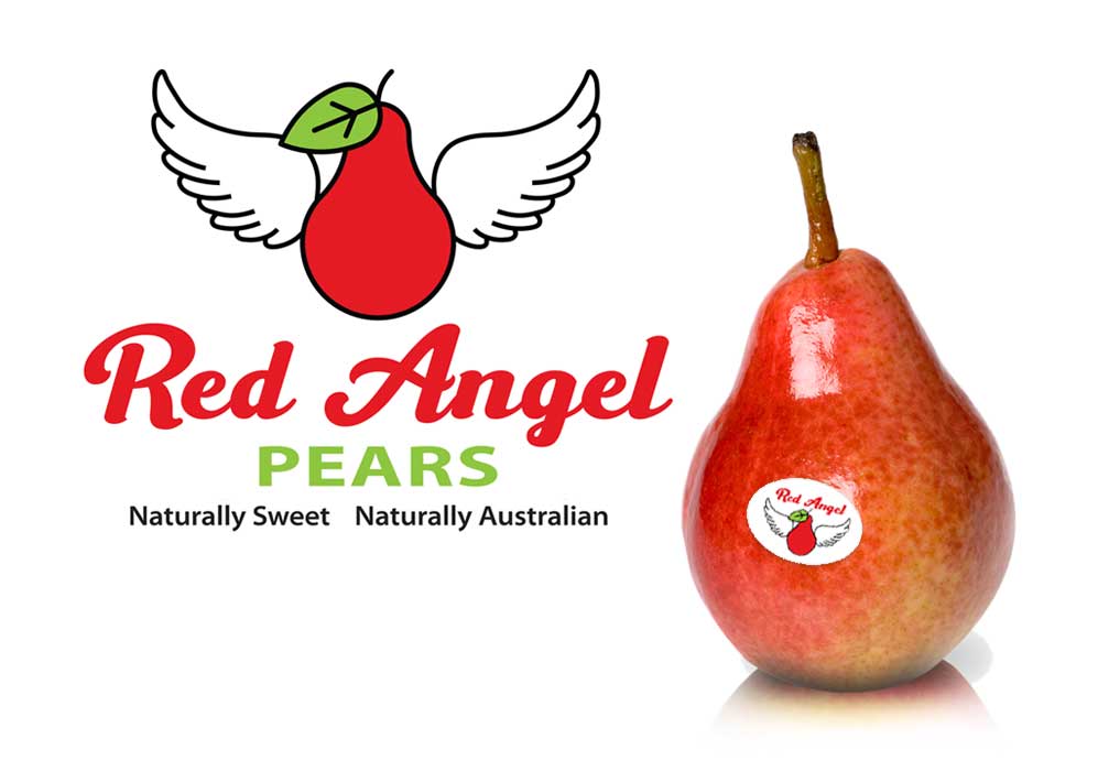 Red Angel pear brand